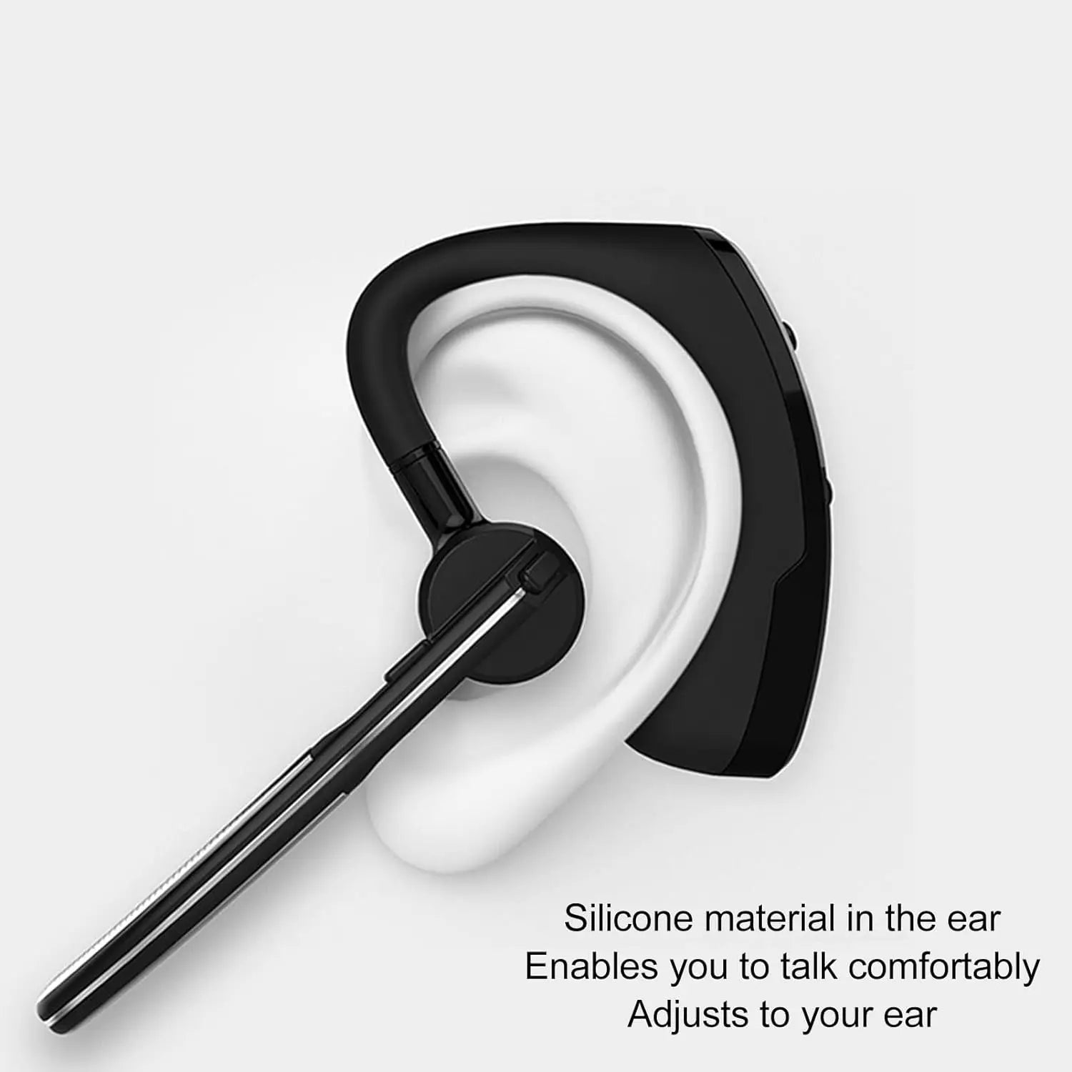 Bluetooth Earpiece Wireless Headset Noise Cancelling Headphones Driver Trucker zyvraxen