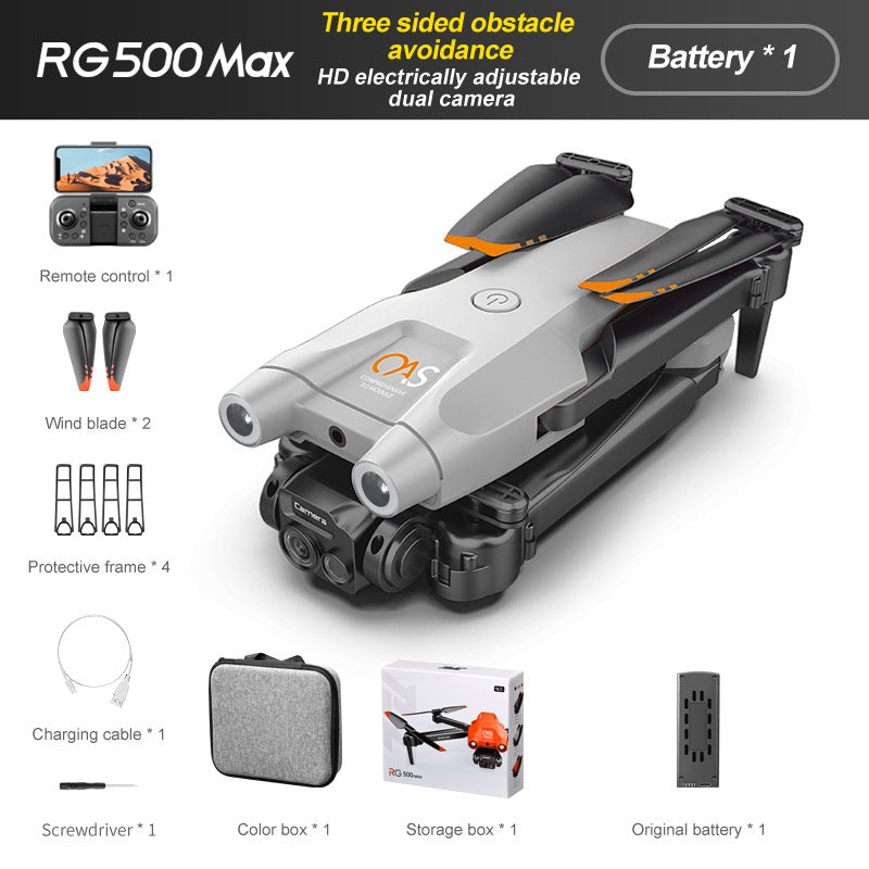 RG500MAX Drone with Dual Cameras and Obstacle Avoidance Zyvraxen