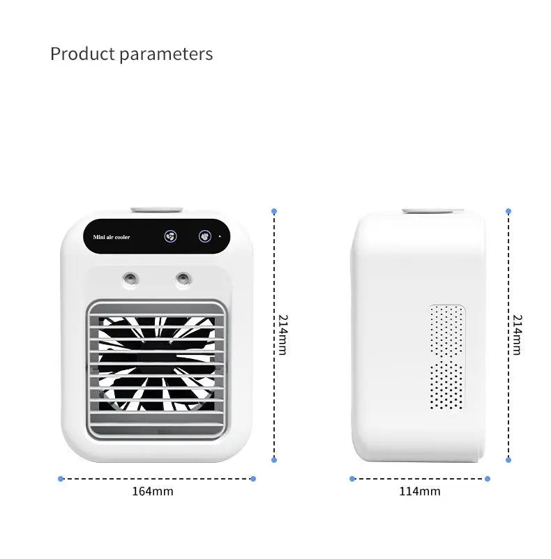 Atomized Cooling Air Fan for Personal Space zyvraxen