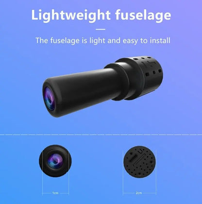 4K Ultra HD Wireless Spy Camera - Mini IP Nanny Cam Zyvraxen