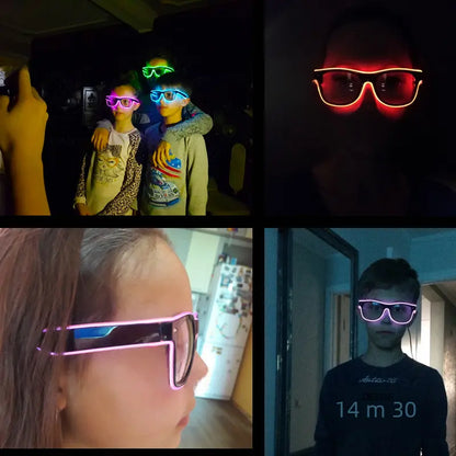 Party Pulse LED Glasses Zyvraxen