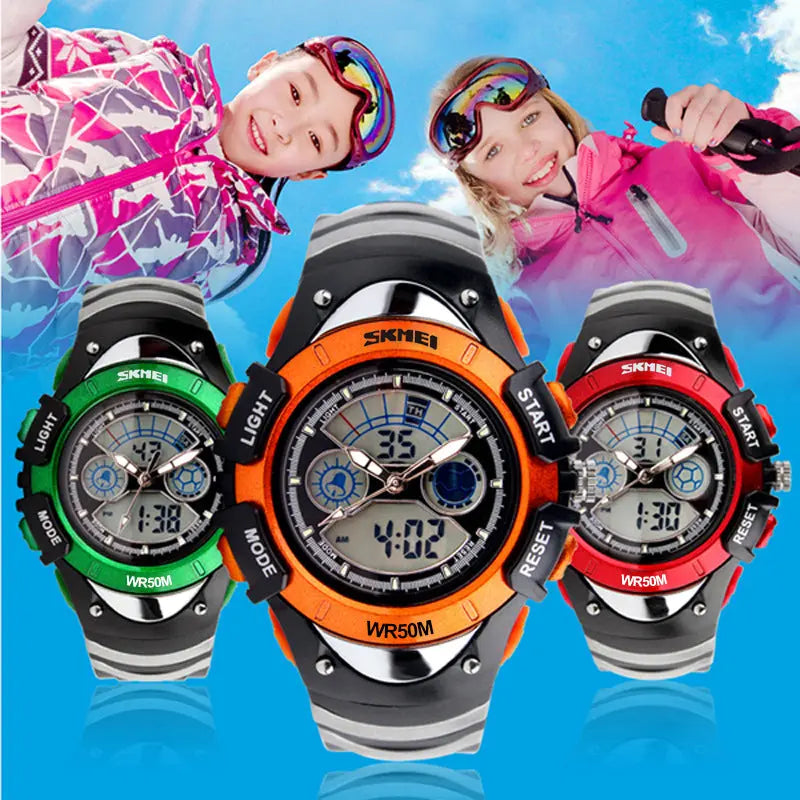 Elite Youth Timekeeper: Stylish Digital Watches for Kids zyvraxen