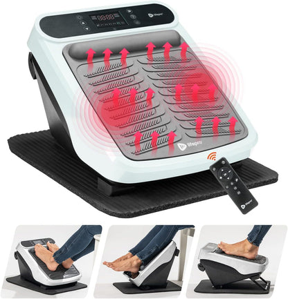 LifePro Heat Therapy Foot & Calf Massager - Vibration & Circulation Enhancement Zyvraxen