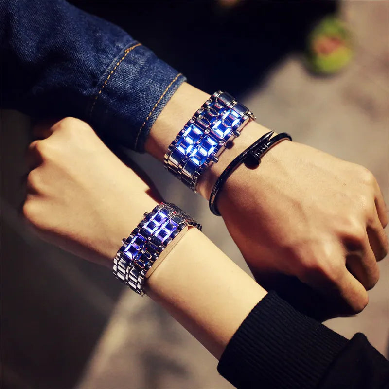 LavaLit LED Watch Zyvraxen