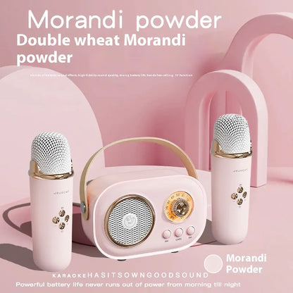 Compact Wireless Audio Speaker & Microphone Set zyvraxen