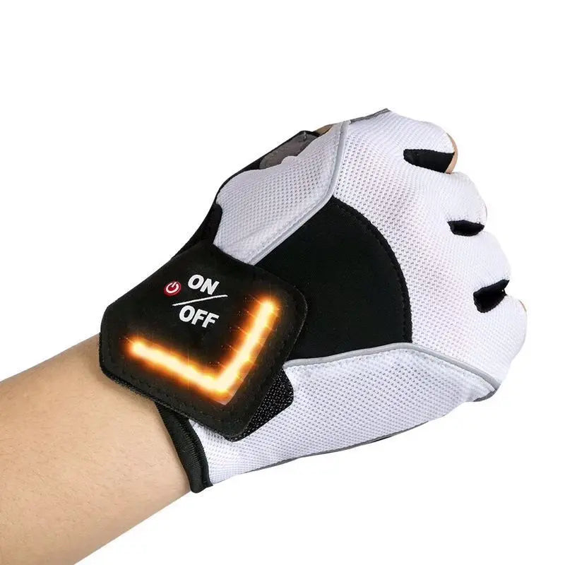 Automatic Sensing Turn Signal Gloves for Cycling Zyvraxen