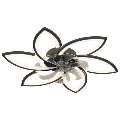 Acrylic Crafted Ceiling Fan with LED Lighting and Remote Control zyvraxen
