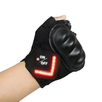 Automatic Sensing Turn Signal Gloves for Cycling Zyvraxen