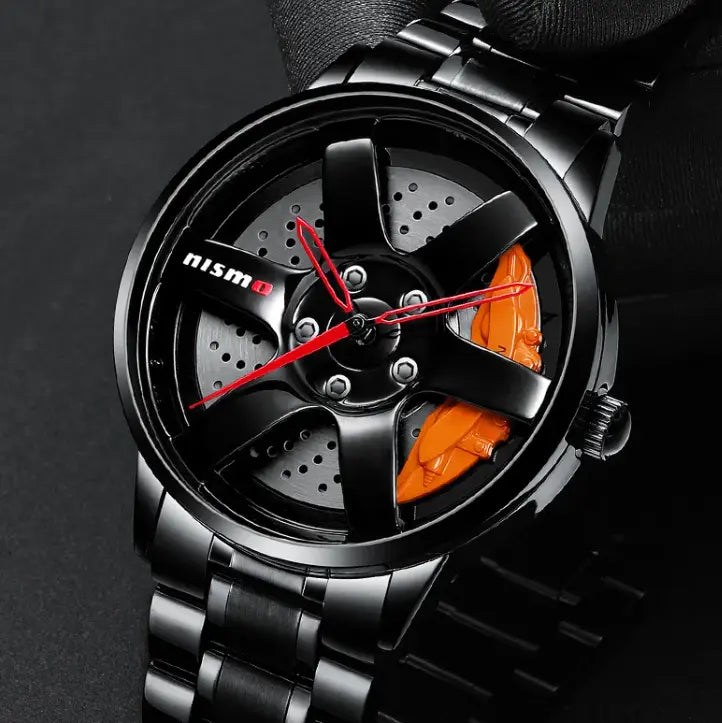 Futuristic Digital Timepiece Zyvraxen