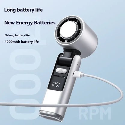Compact Power USB Travel Fan zyvraxen