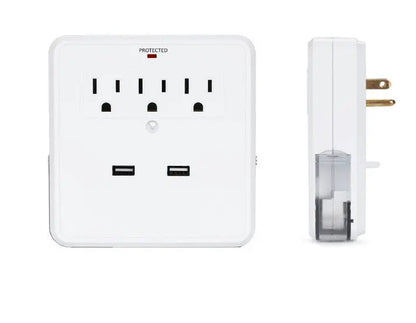 TriPort Surge Guard Adapter with USB Zyvraxen