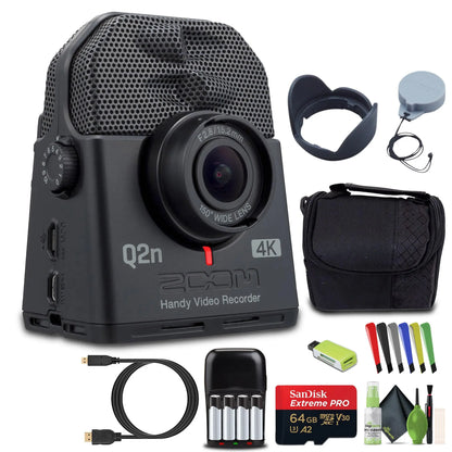 Zoom Q2n-4K Elite Video Recording Kit: 4K UHD, Wide-Angle, Stereo Mic zyvraxen