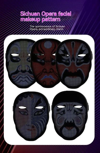 Illuminated Party Mask zyvraxen