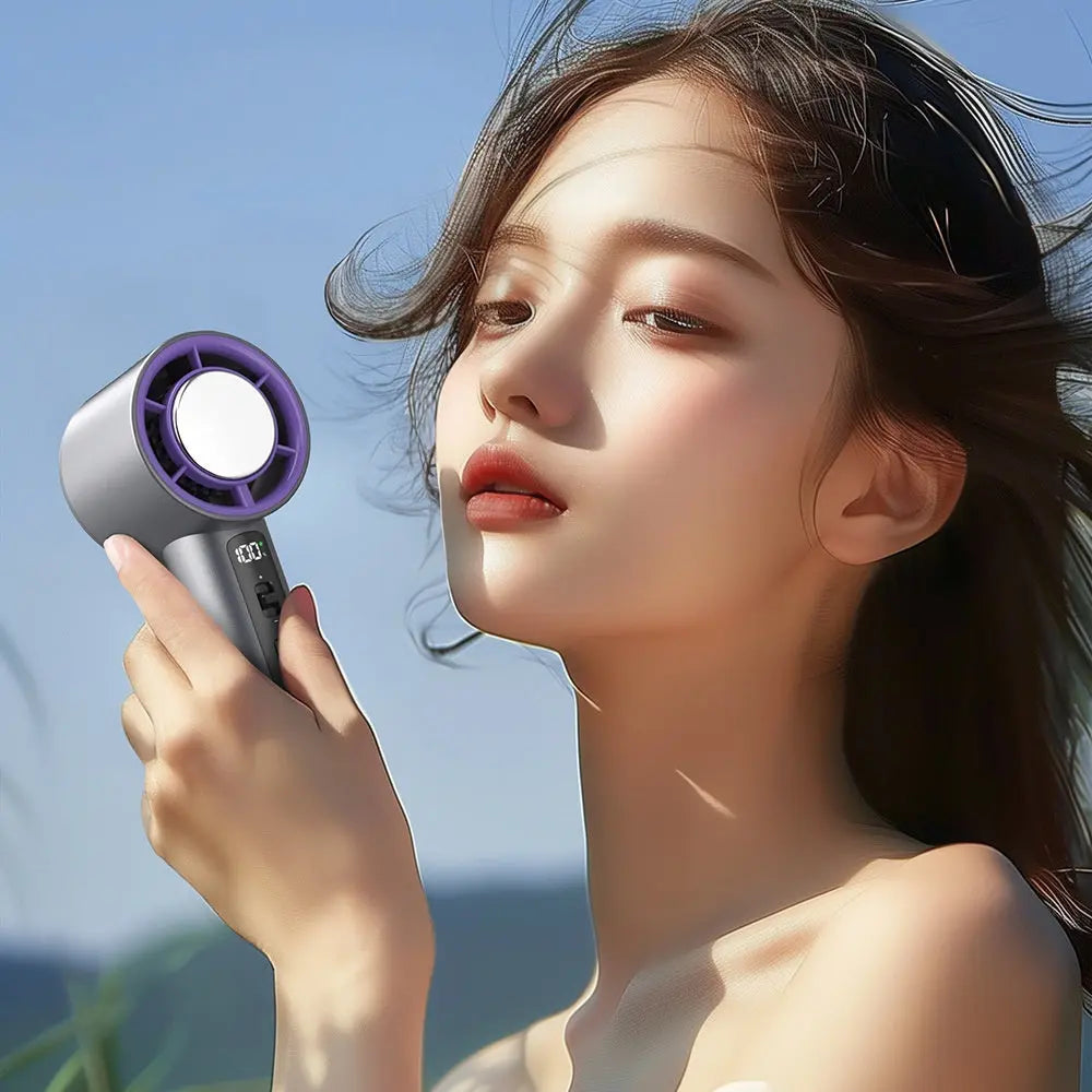 Compact USB Rechargeable Fan zyvraxen