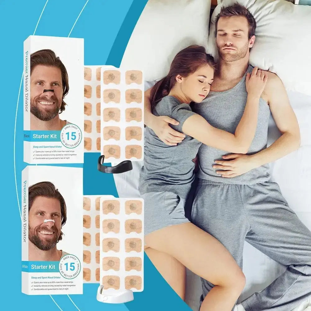 Magnetic Nasal Dilator Strips for Better Sleep Moretech