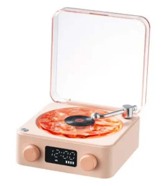 Bluetooth Retro Turntable Speaker with RGB Lights zyvraxen