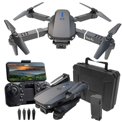 Drone With 1080p A Camera-3D FlipsTrajectory flight Gesture photo/videoFoldable Drone1 Batteryfor Adults Beginners Mini Drone E99 zyvraxen