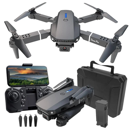 Drone With 1080p A Camera-3D FlipsTrajectory flight Gesture photo/videoFoldable Drone1 Batteryfor Adults Beginners Mini Drone E99 zyvraxen