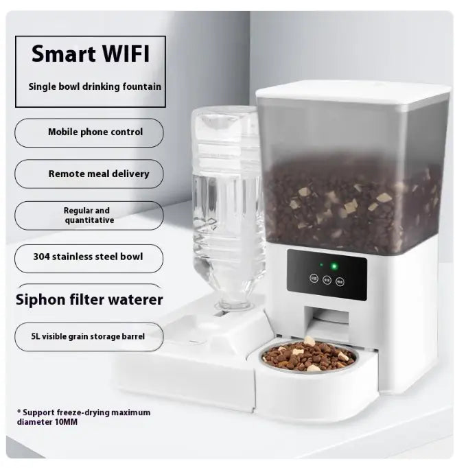 Intelligent Dual-Reservoir Feeding System with Video zyvraxen