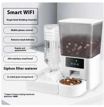 Intelligent Dual-Reservoir Feeding System with Video zyvraxen