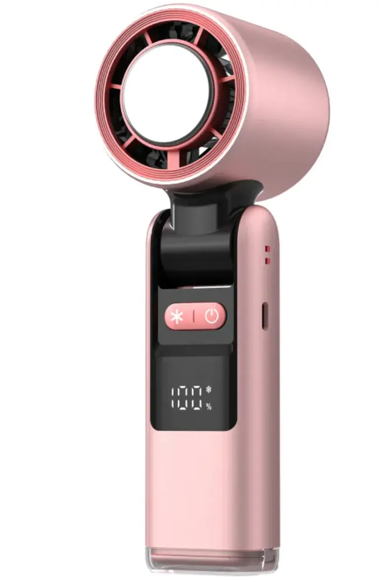 Compact USB Digital Travel Fan zyvraxen