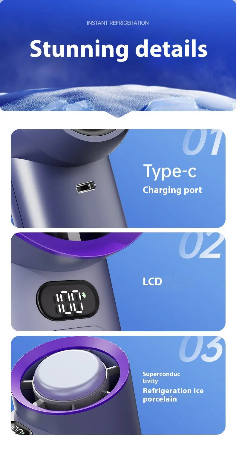 USB Handheld Breeze Cooler zyvraxen