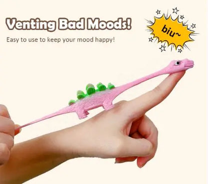 Slingshot Dino-Launch Finger Fun Toys Moretech
