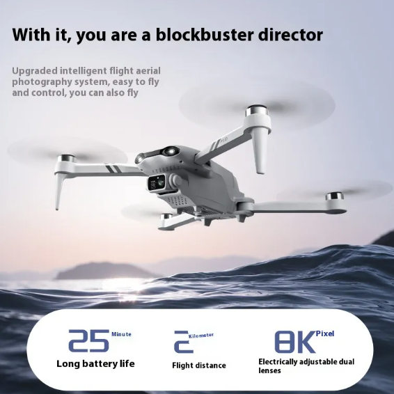 SkySnap F10 Foldable Drone Zyvraxen