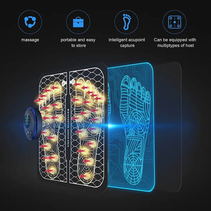 Rechargeable Foot Massage Pad Moretech