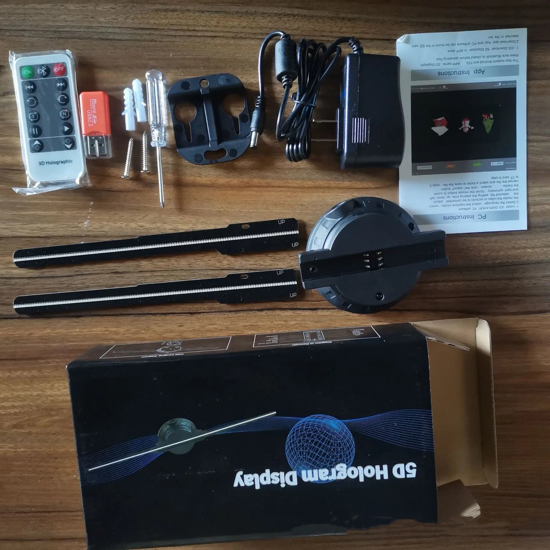 3D Visual Holograph Promotional Display zyvraxen