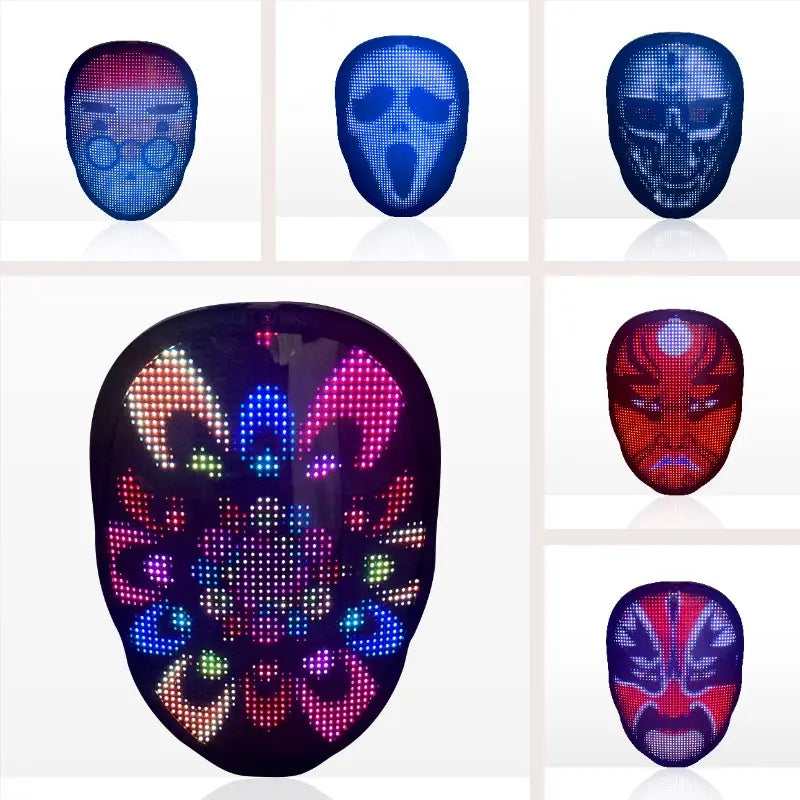Illuminated Party Mask zyvraxen