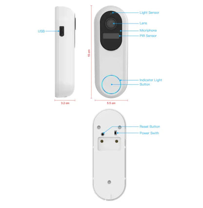 Intelligent Video Intercom Doorbell zyvraxen