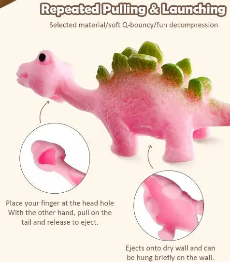 Slingshot Dino-Launch Finger Fun Toys Moretech