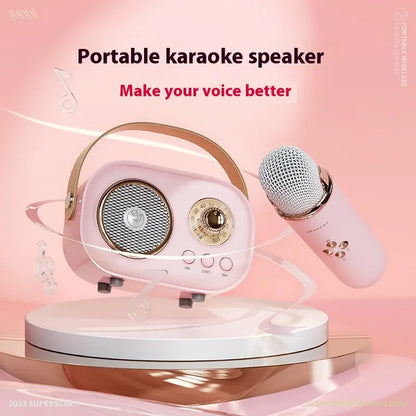 Compact Wireless Audio Speaker & Microphone Set zyvraxen