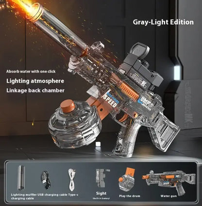High-Capacity UMP45 Tactical Water Blaster Zyvraxen