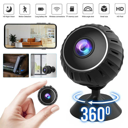 Compact Wireless Surveillance Camera 1080P HD WiFi Zyvraxen
