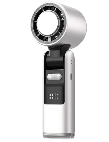 Compact USB Digital Travel Fan zyvraxen