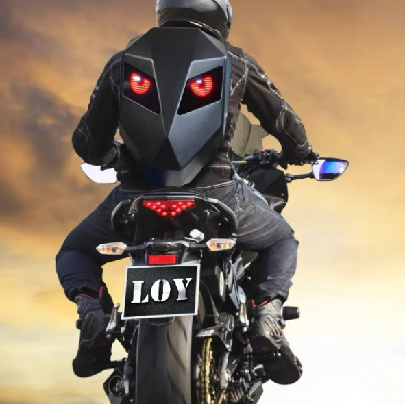 RideSafe LED Motorcycle Backpack Zyvraxen