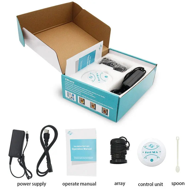 Mini Foot Massager Portable Ion Foot Bath Moretech
