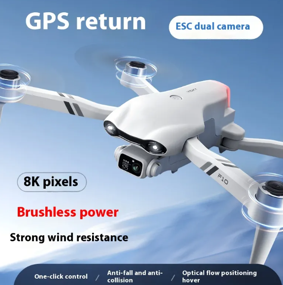 SkySnap F10 Foldable Drone Zyvraxen