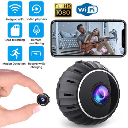 Compact Wireless Surveillance Camera 1080P HD WiFi Zyvraxen