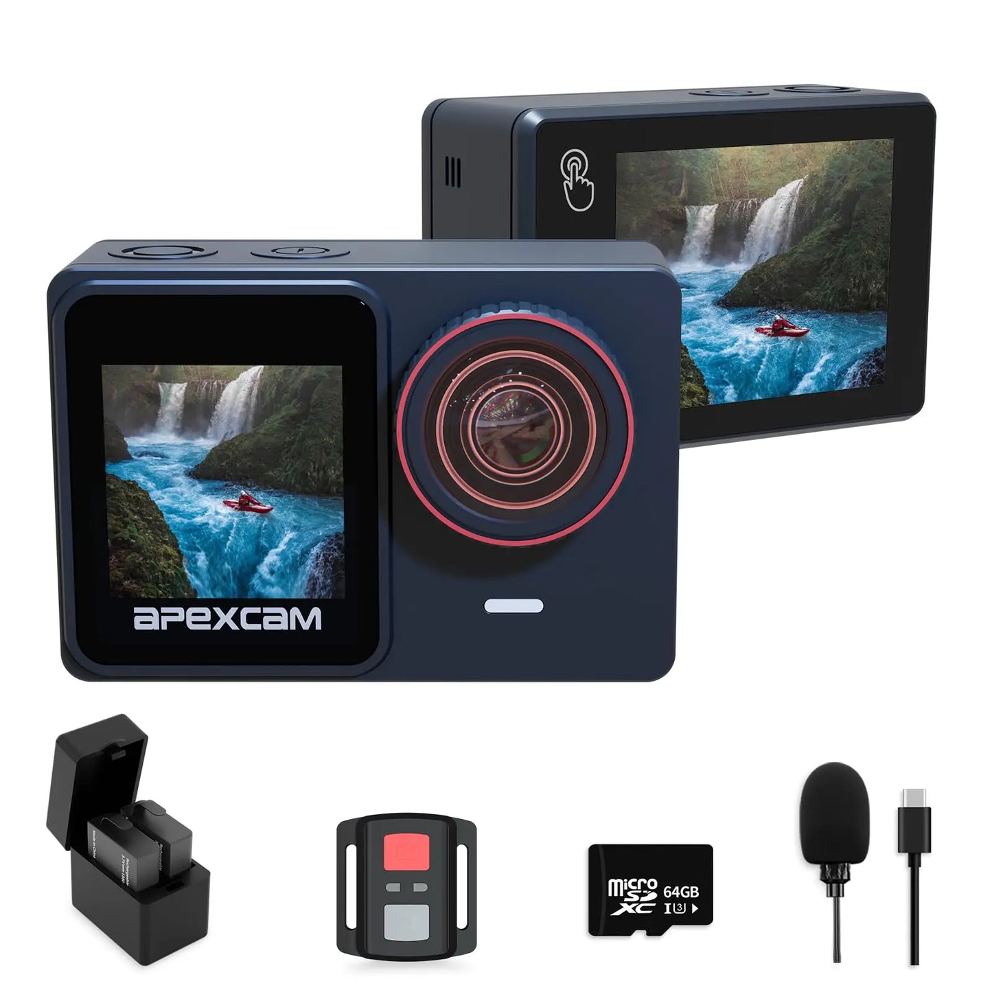 Apexcam Elite 4K/60FPS Waterproof Sports Camera zyvraxen