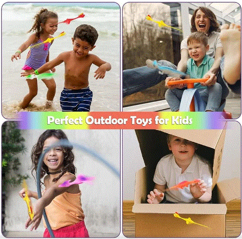 Slingshot Dino-Launch Finger Fun Toys Moretech