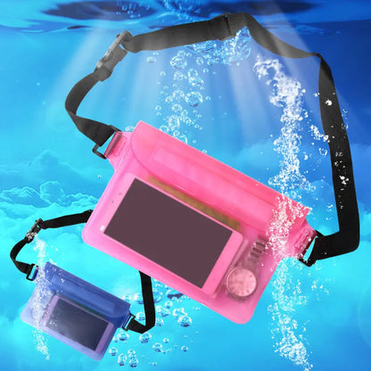 AquaGuard Touchscreen Waist Pouch for Sports Zyvraxen