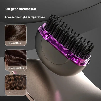 Portable Ceramic Hair Straightener Moretech