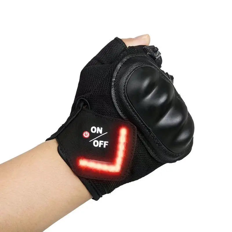 Automatic Sensing Turn Signal Gloves for Cycling Zyvraxen