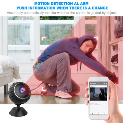 Compact Wireless Surveillance Camera 1080P HD WiFi Zyvraxen