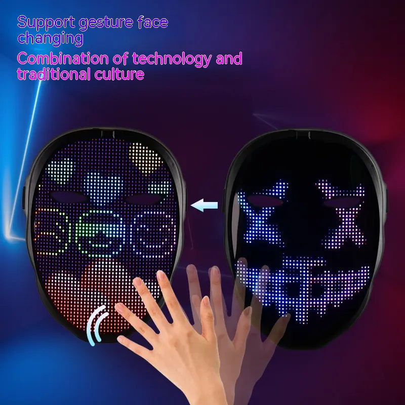 Illuminated Party Mask zyvraxen