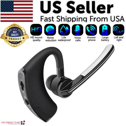 Bluetooth Earpiece Wireless Headset Noise Cancelling Headphones Driver Trucker zyvraxen