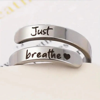 Silver Spiral Heart Ring Moretech